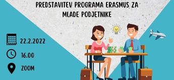 Predstavitev programa Erasmus za mlade podjetnike