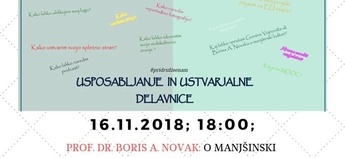 Delavnica z Borisom A. Novakom