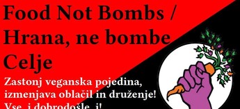 Hrana, ne bombe / Food Not Bombs - Celje