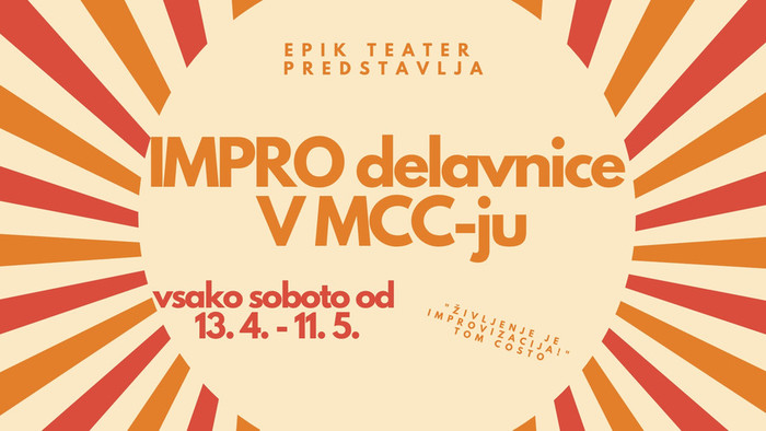 IMPRO delavnice v MCC-ju