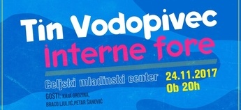 Stand up: Tin Vodopivec in interne fore 