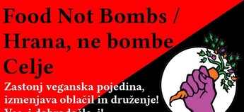 Hrana, ne bombe / Food Not Bombs - Celje