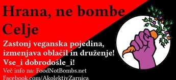 Hrana, ne bombe / Food Not Bombs - Celje