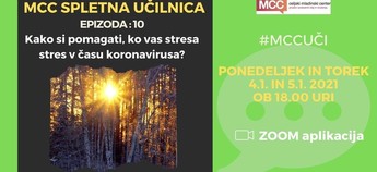 Spletna učilnica: Kako si pomagati, ko vas stresa stres v času koronavirusa?