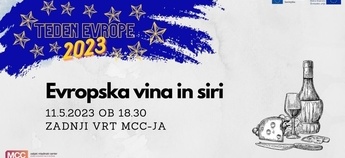 Teden Evrope 2023: Evropska vina in siri