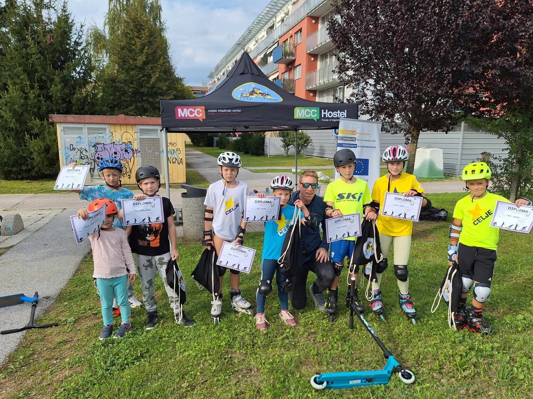 PUMPTRACK tekmovanje v sklopu Evropskega tedna mobilnosti 2024