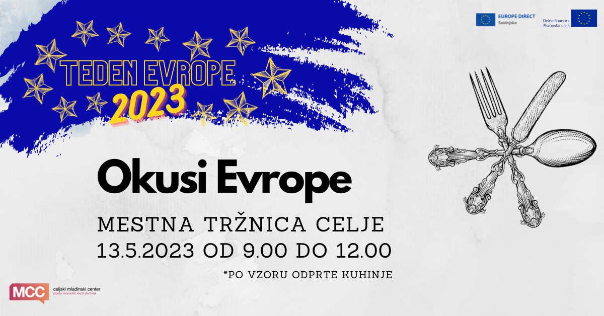 Teden Evrope 2023: Okusi Evrope