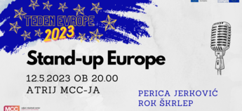 Teden Evrope 2023: Stand-up Evrope: Perica Jerković in Rok Škrlep