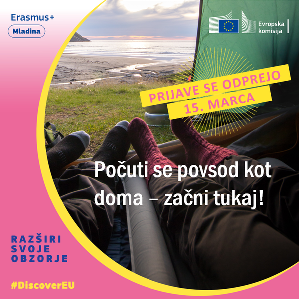 DISCOVER EU - PRILOŽNOST ZA MLADE