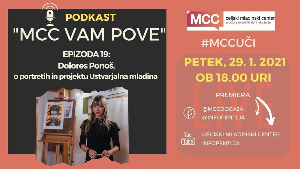 MCC vam pove: Podkast z Dolores Ponoš