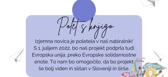 Sprejet projekt Polet s knjigo