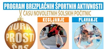 Brezplačne športne aktivnosti v času novoletnih počitnic