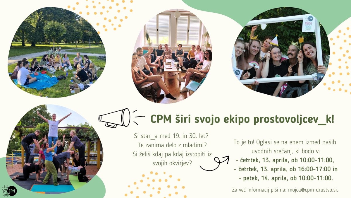 Pridruži se CPM prostovoljcem_kam!‌