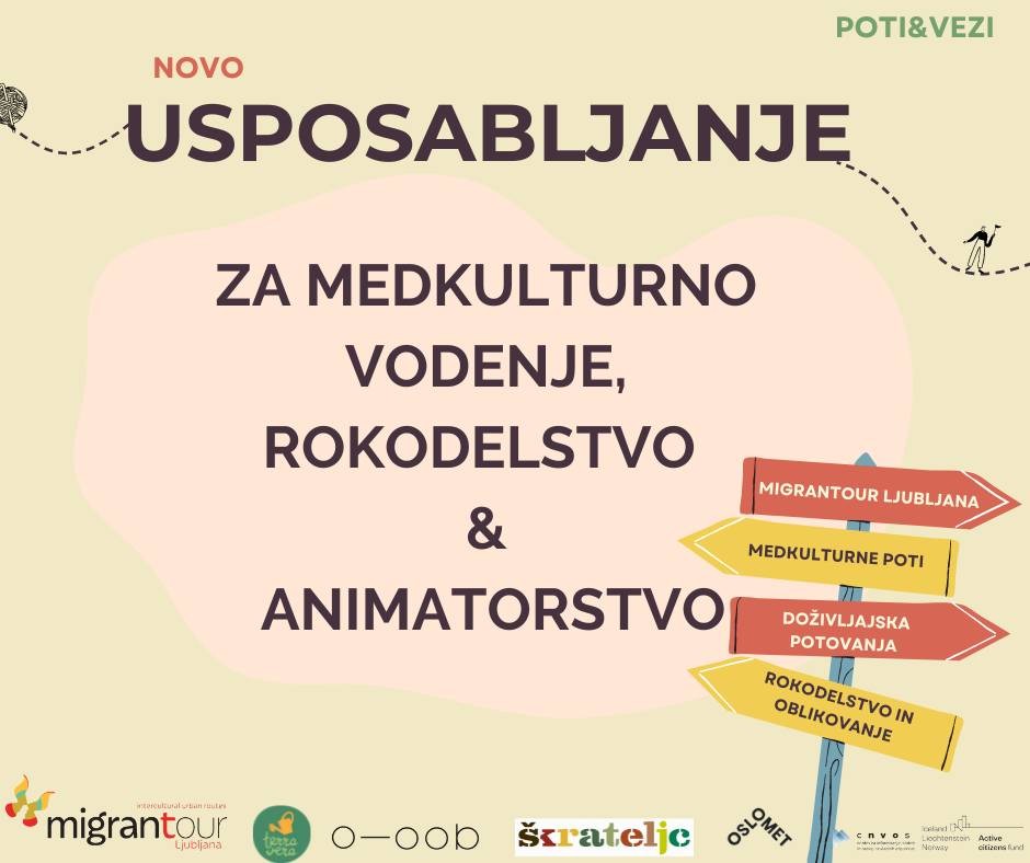 Usposabljanje za medkulturne vodnice_ke, rokodelce_ke in animatorje_ke