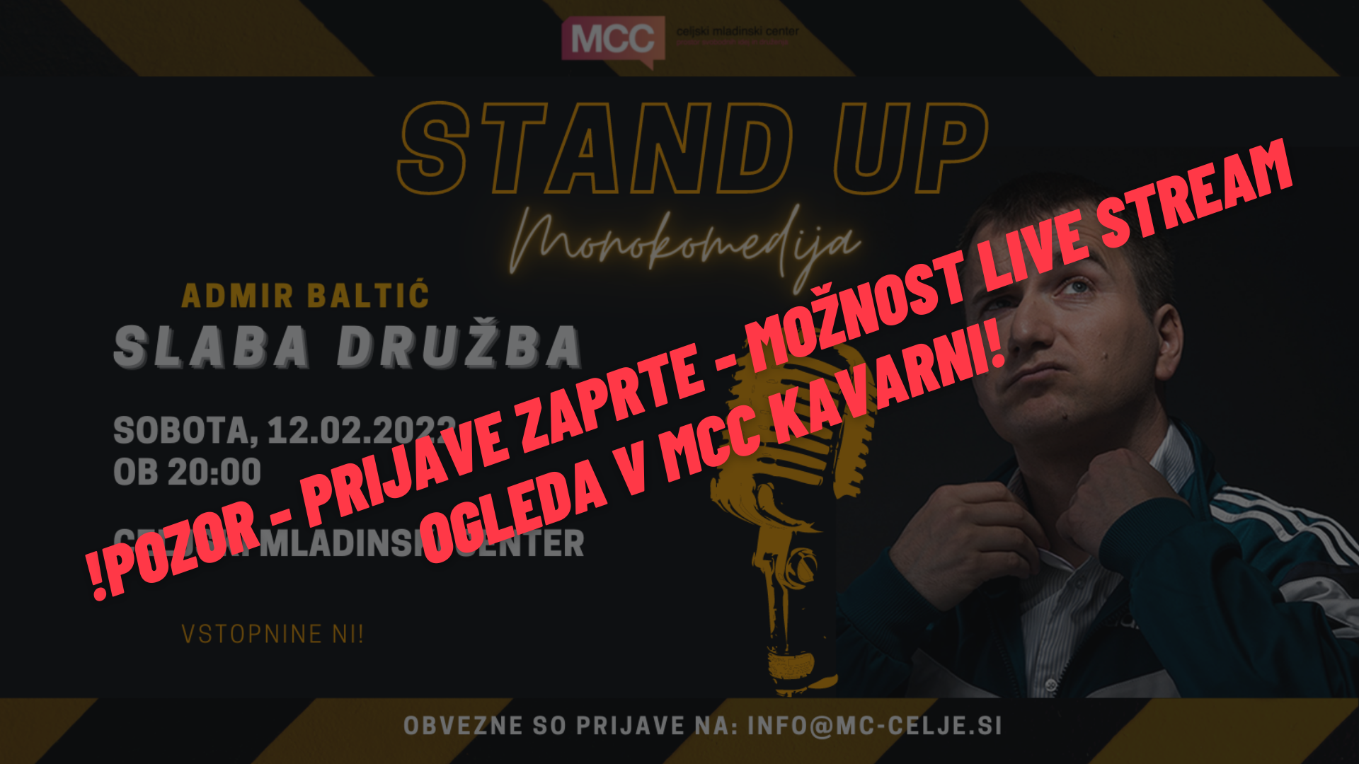 STAND UP: Admir Baltić, Slaba družba