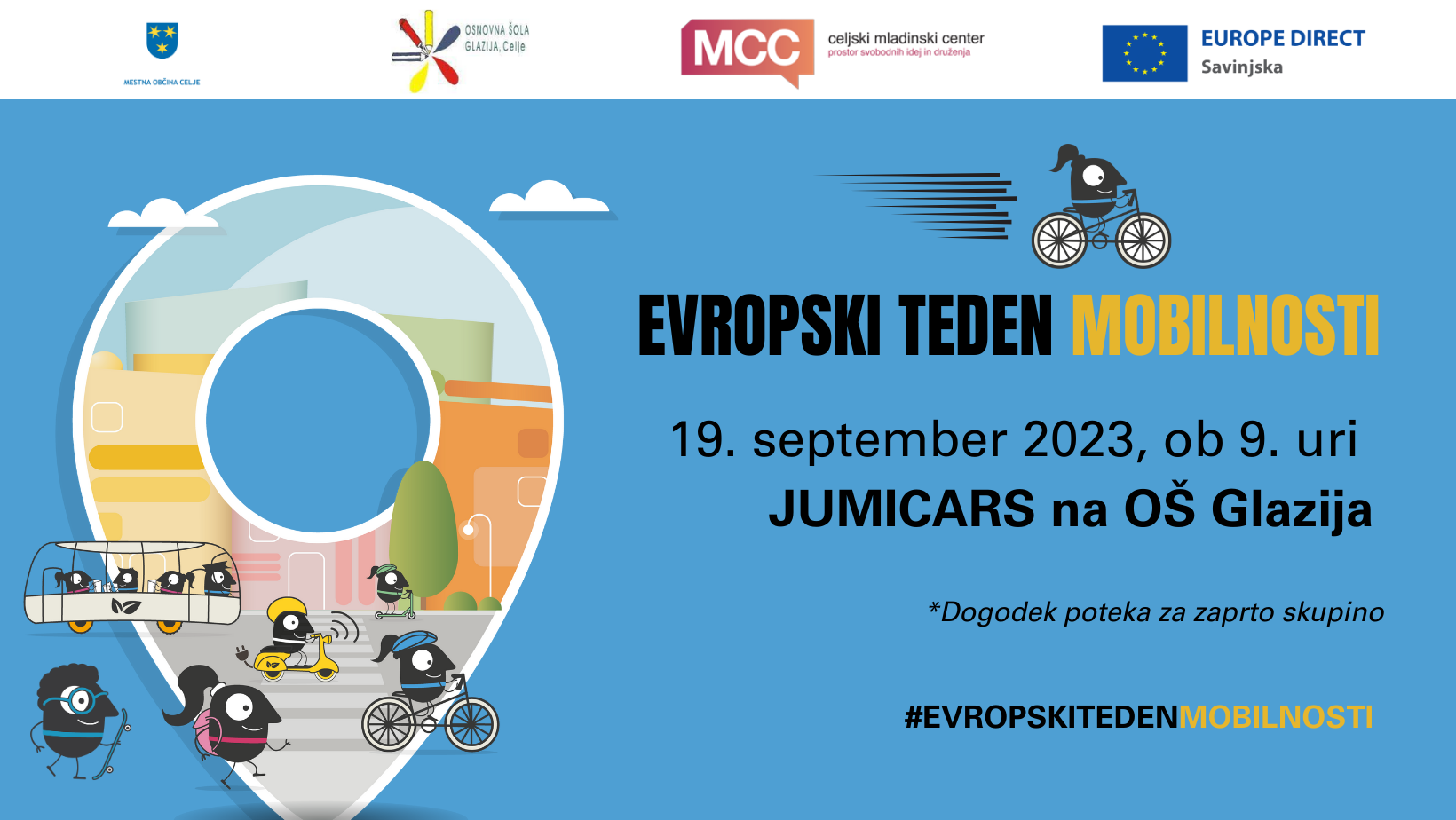 Evropski teden mobilnosti: Jumicars - PRESTAVLJENO NA 25. 10. 2023