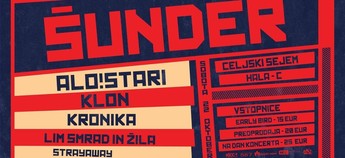 ŠUNDER – ALO!STARI, KLON, KRONIKA, LIM SMRAD IN ŽILA, STRAYAWAY