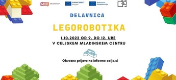 Brezplačna delavnica LEGO ROBOTIKE - PRIJAVE ZAPRTE