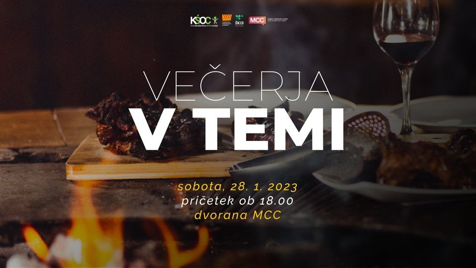 Večerja v temi!