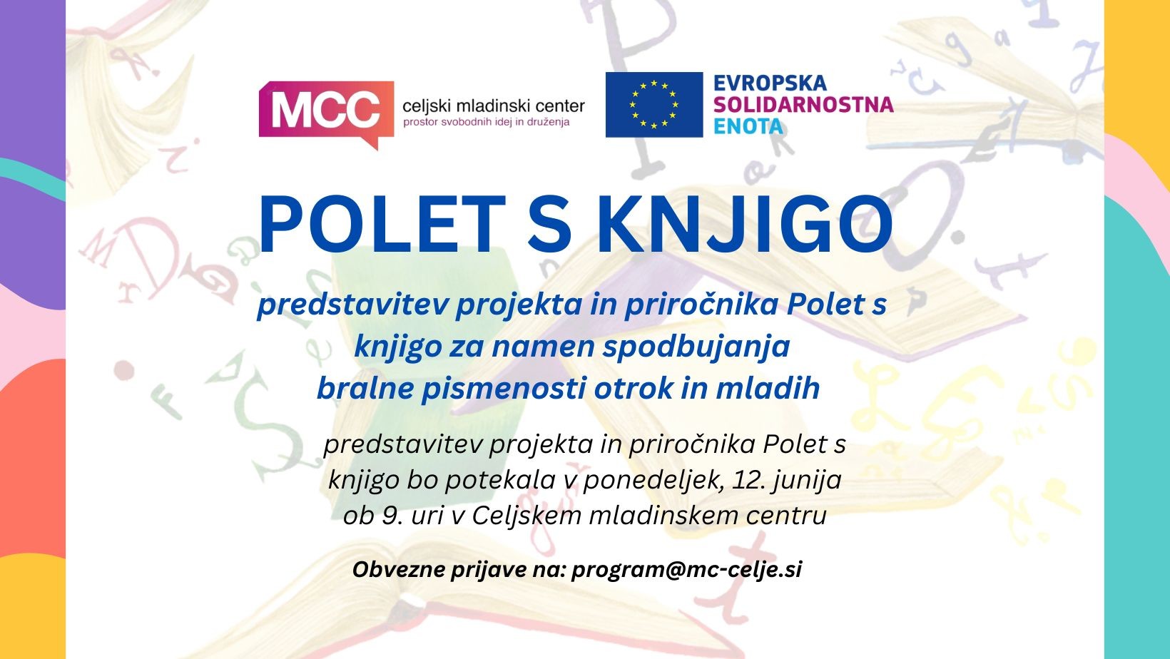 PREDSTAVITVENA KONFERENCA: Polet s knjigo