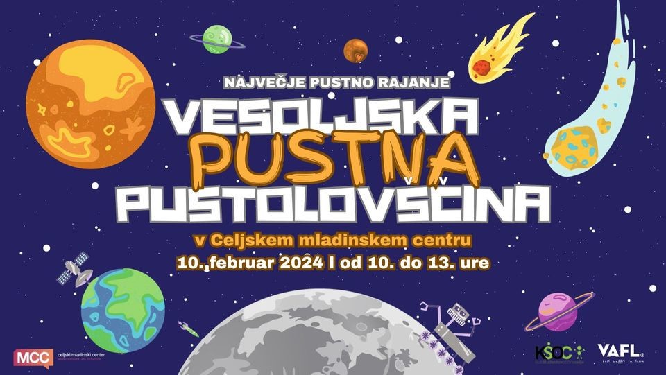 PUSTOVANJE: Vesoljska pustna pustolovščina