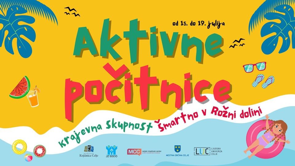 AKTIVNE POČITNICE 2024 - KS ŠMARTNO V ROŽNI DOLINI