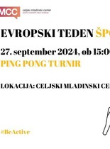 ETŠ 2024: Ping pong turnir