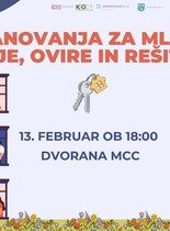 MCC debata: Stanovanja za mlade: Ideje, ovire in rešitve