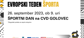 Evropski teden športa 2023: CVD Golovec – Športni dan