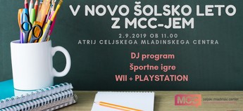 V novo šolsko leto z MCC-jem