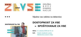 Dostopnost za vse = Spoštovanje za vse