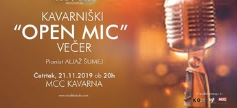 Kavarniški Open Mic