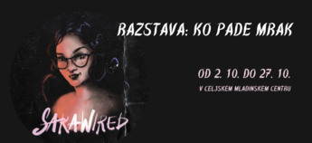 RAZSTAVA Sare Wired: Ko pade mrak