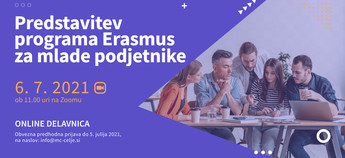 Predstavitev programa Erasmus za mlade podjetnike