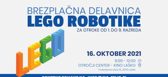 Brezplačna delavnica LEGO ROBOTIKE za otroke