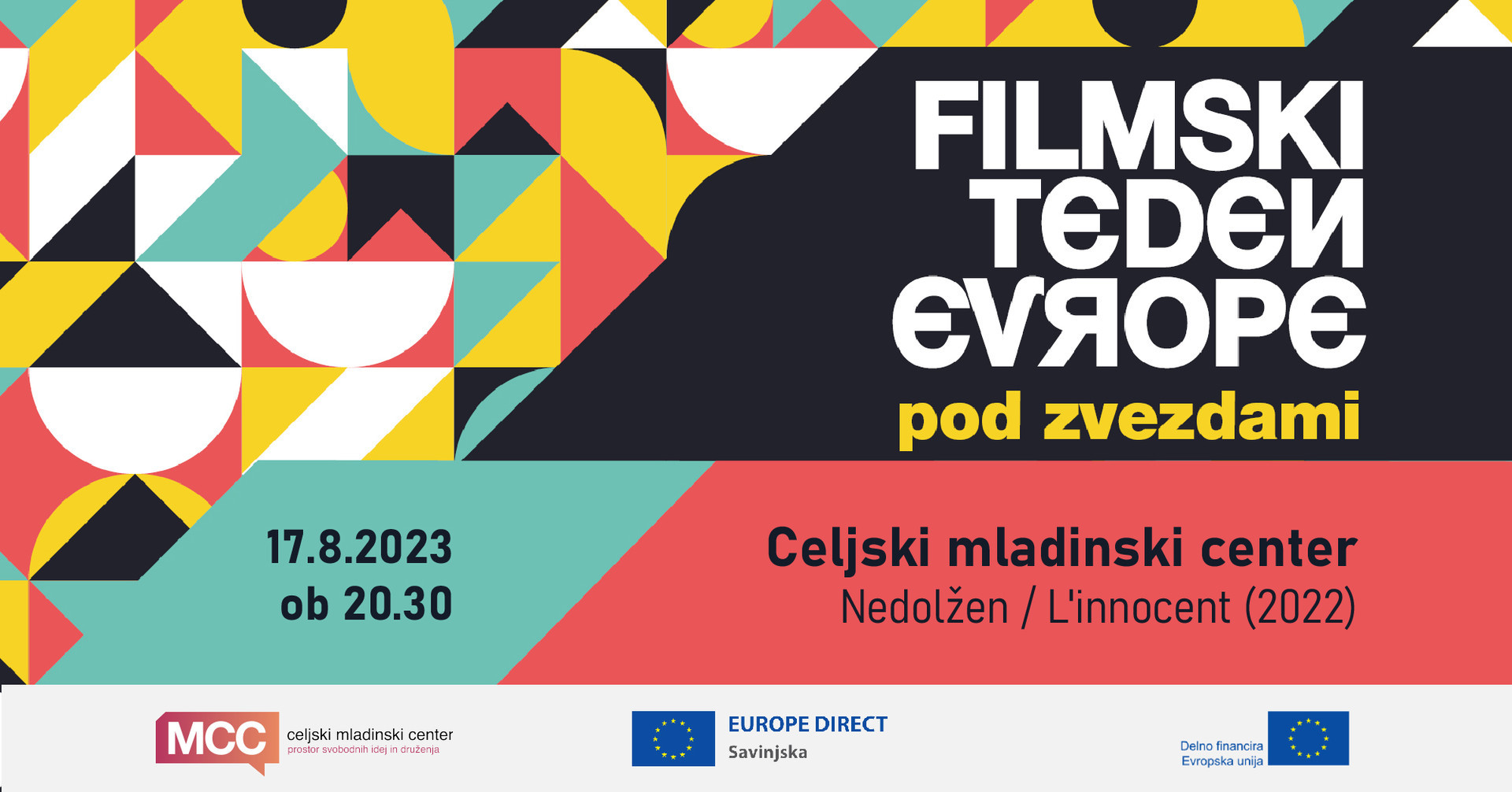 FILMSKI TEDEN EVROPE 2023 - POD ZVEZDAMI