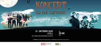 Koncert za noč čarovnic: Lumberjack & Joker Out - ODPOVEDANO!