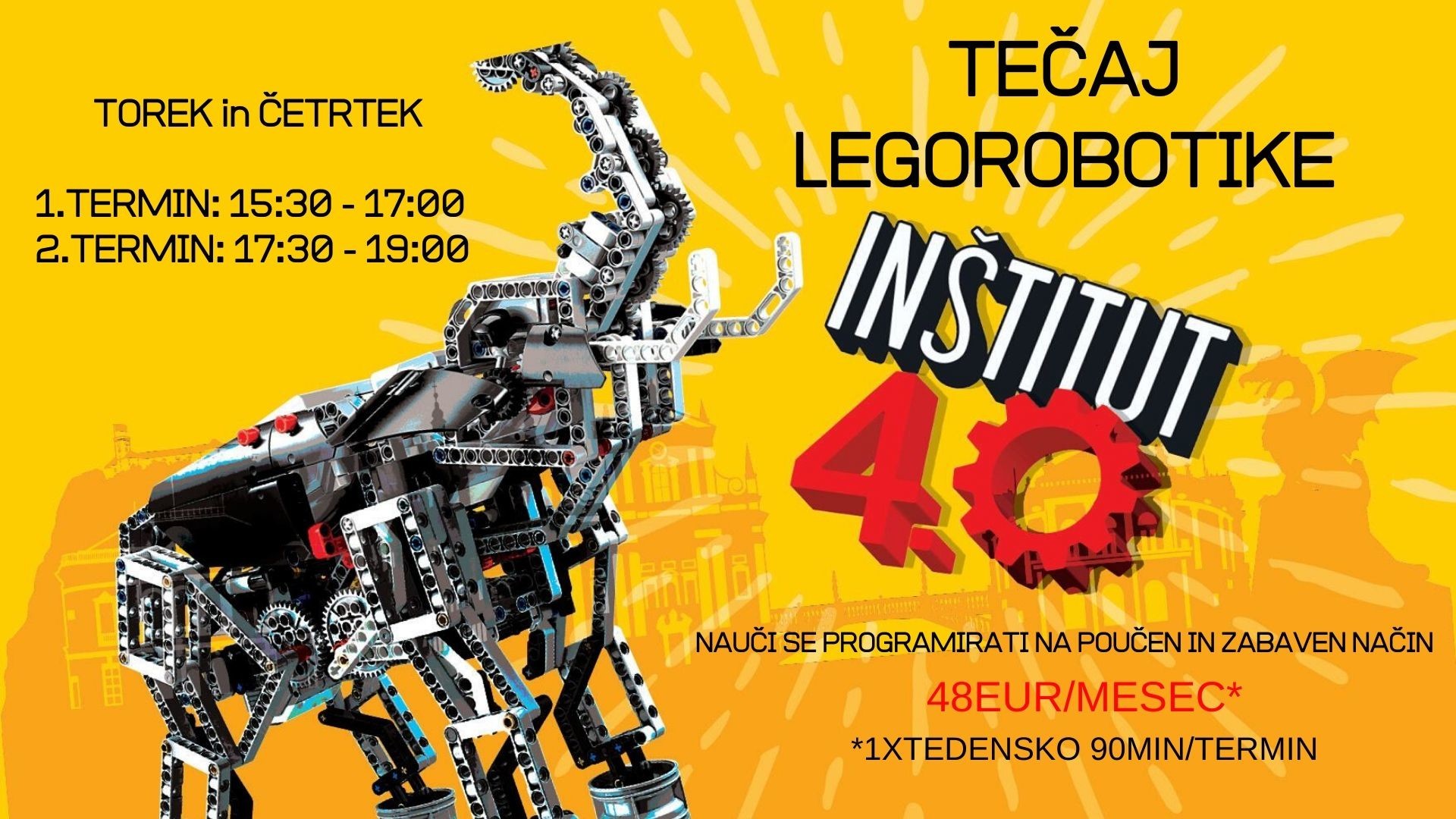 Tečaj LEGO robotike - TOREK