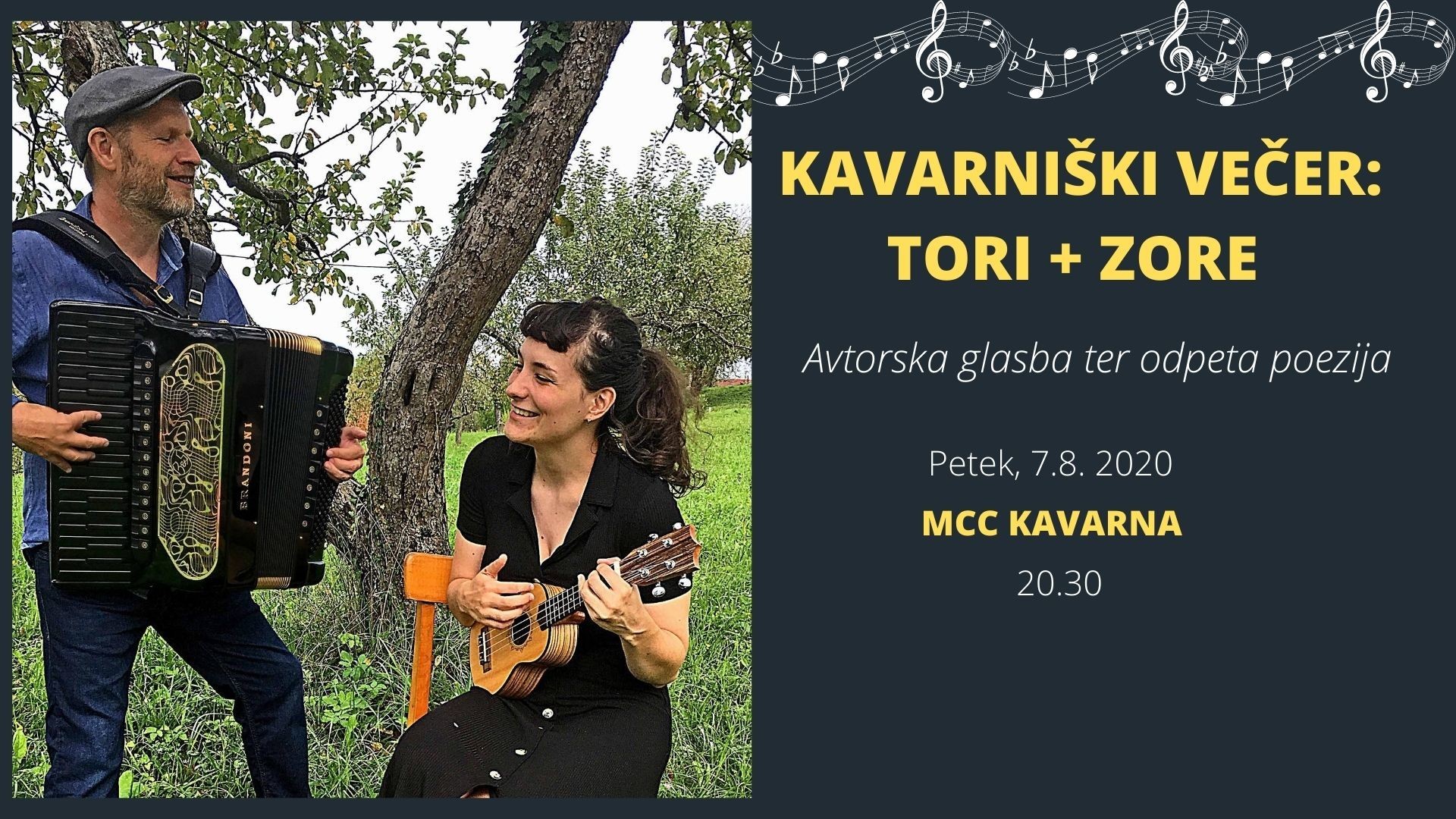 Kavarniški večer: Tori + Zore