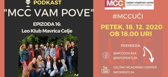 MCC vam pove: Podkast z Mavricami (Leo Klub Mavrica Celje)