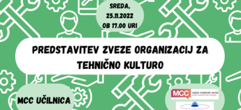 Predstavitev Zveze organizacij za tehnično kulturo