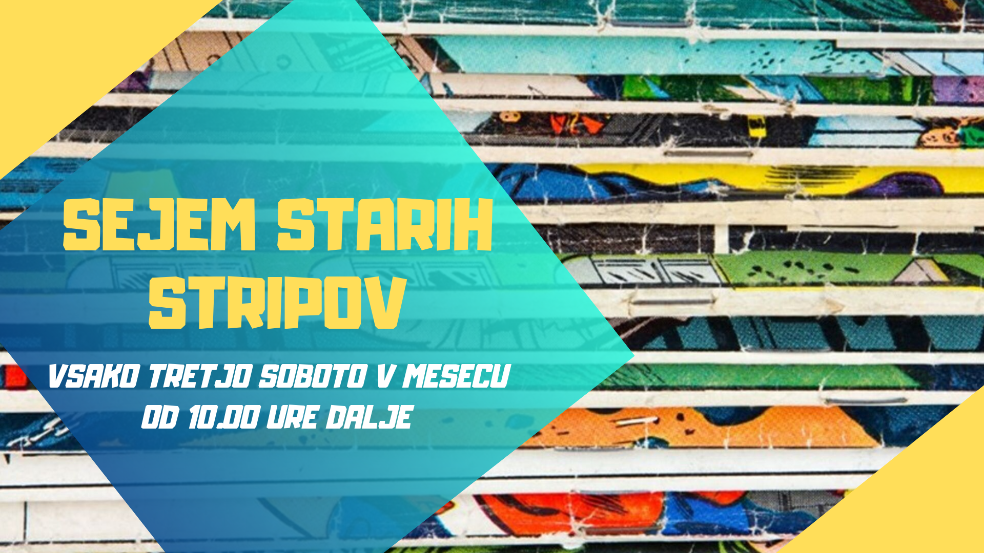 Sejem starih stripov - ODPOVEDANO