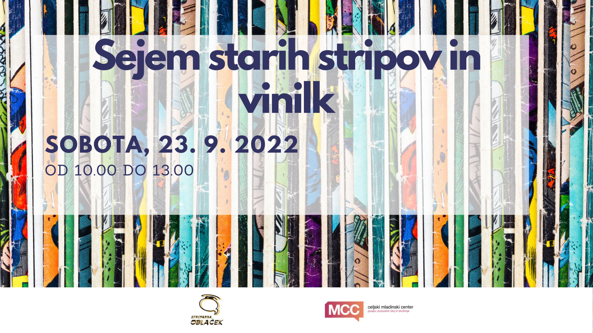 Sejem starih stripov in vinilk