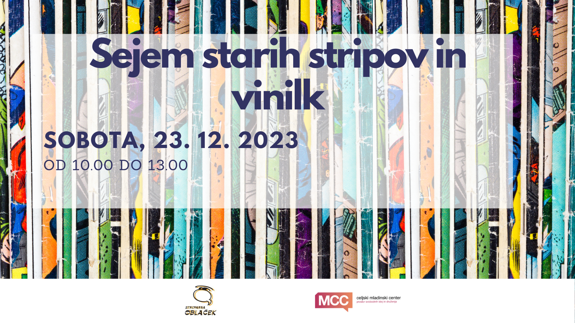 Sejem starih stripov in vinilk