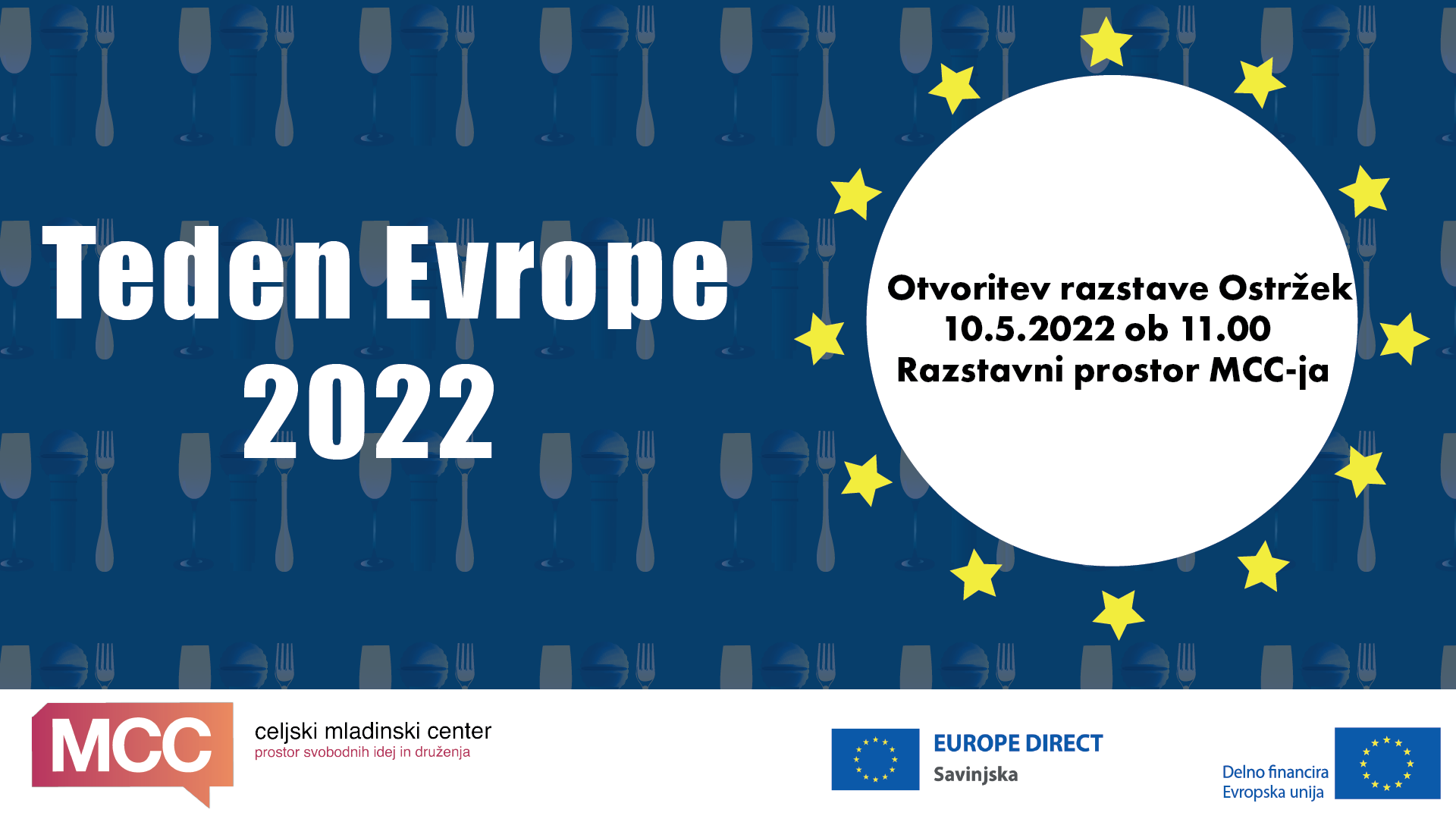 Teden Evrope 2022: Otvoritev razstave Ostržek