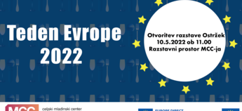 Teden Evrope 2022: Otvoritev razstave Ostržek