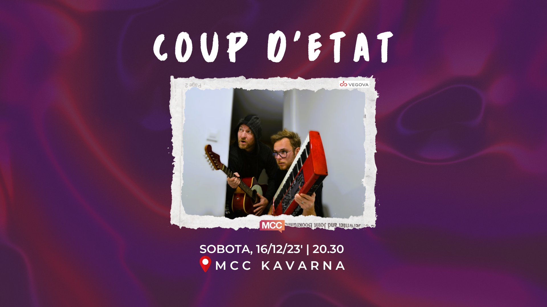 Coup d'etat x MCC kavarna