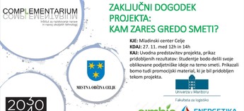 Zaključni dogodek projekta Kam zares gredo smeti?