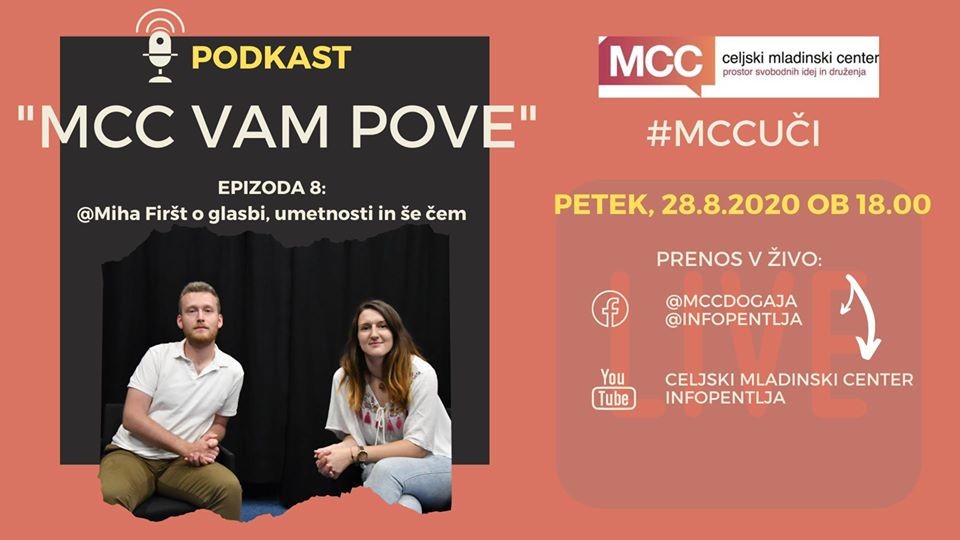 MCC vam pove: Podkast z Miho Firštom