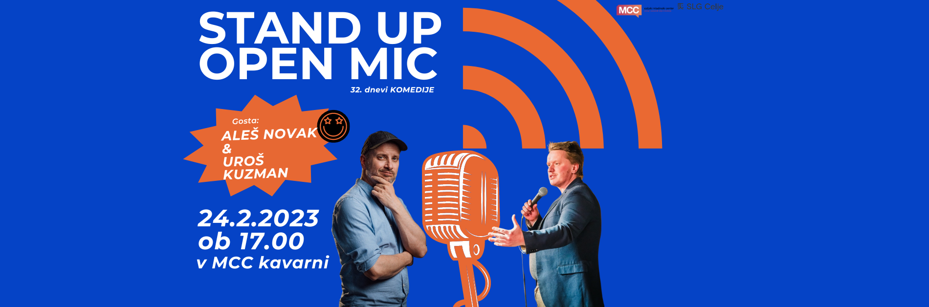 32. dnevi komedije: Stand up 